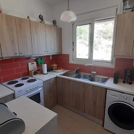 Beachfront Oleanders House In Skala 別荘 *