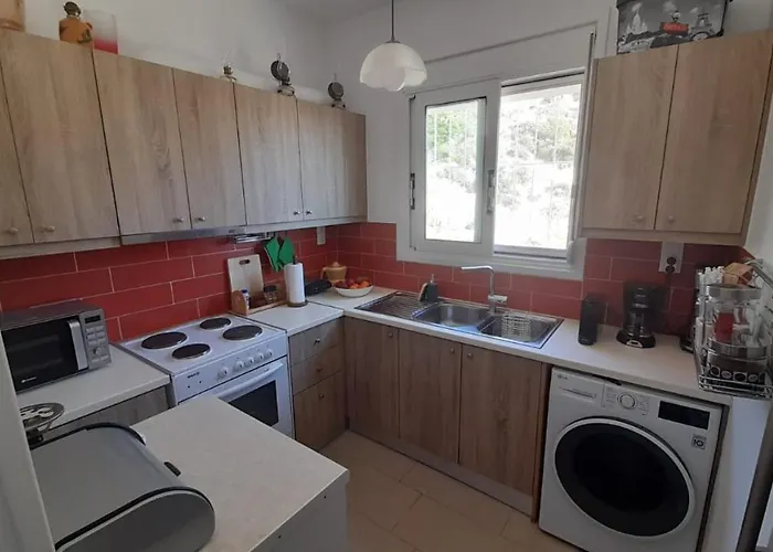 Beachfront Oleanders House In Skala Дом отдыха *