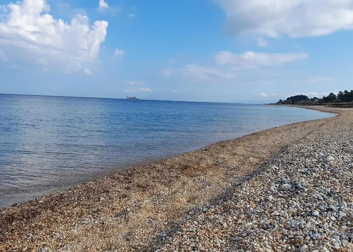 度假居 Beachfront Oleanders House In Skala *